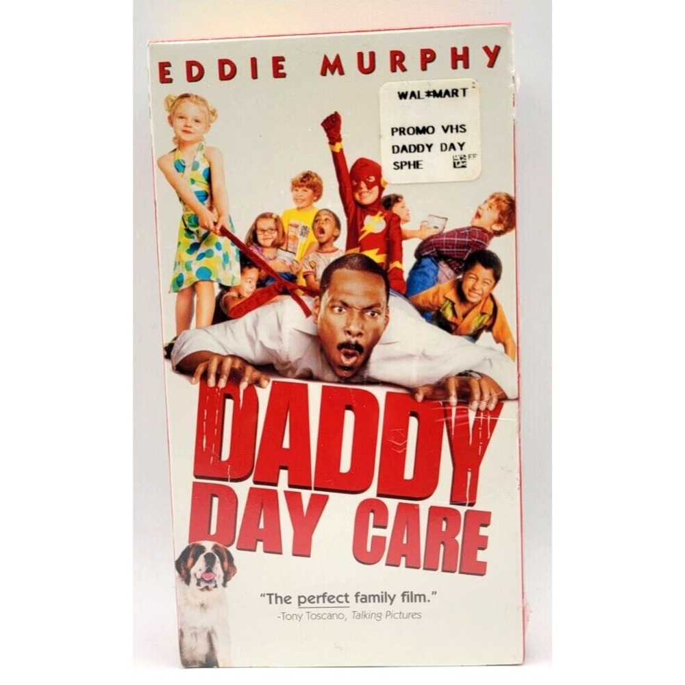 Daddy Day Care (VHS, 2003) New Factory Sealed Vintage Eddie Murphy‎ Regina King